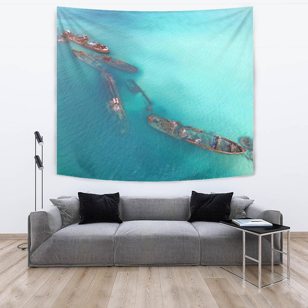 Tangalooma Ship Wrecks Queensland Australia