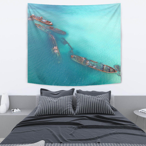 Tangalooma Ship Wrecks Queensland Australia