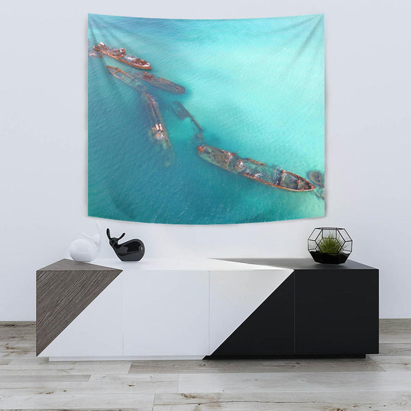 Tangalooma Ship Wrecks Queensland Australia